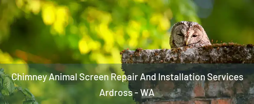 Chimney Animal Screen Repair And Installation Services Ardross - WA