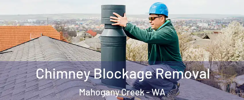 Chimney Blockage Removal Mahogany Creek - WA