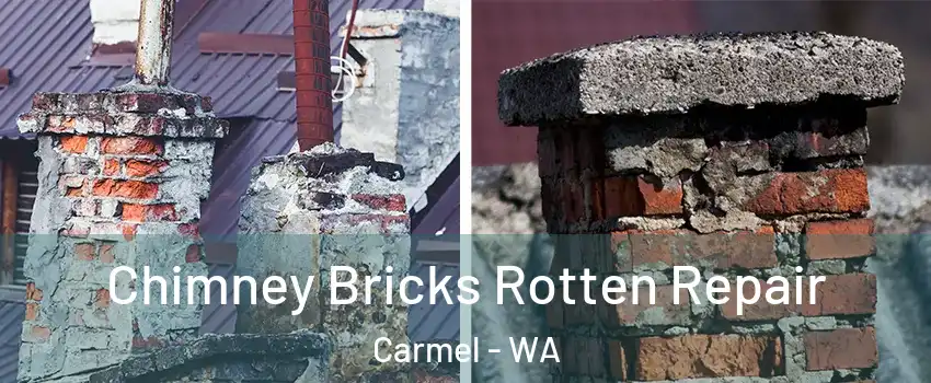Chimney Bricks Rotten Repair Carmel - WA