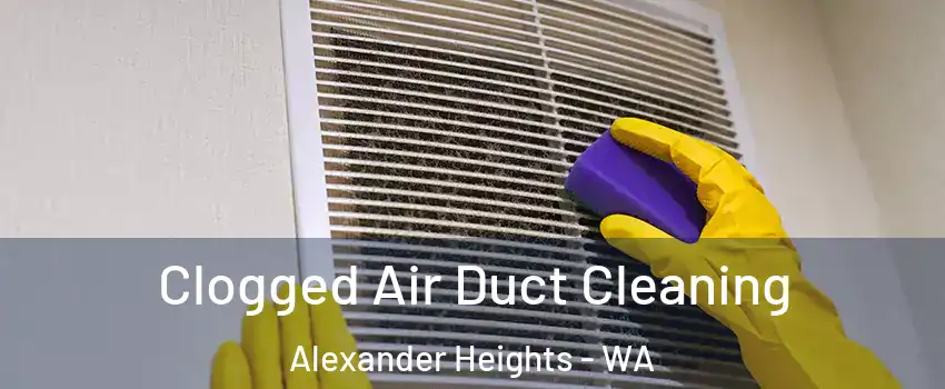 Clogged Air Duct Cleaning Alexander Heights - WA