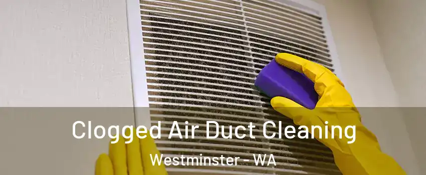  Clogged Air Duct Cleaning Westminster - WA