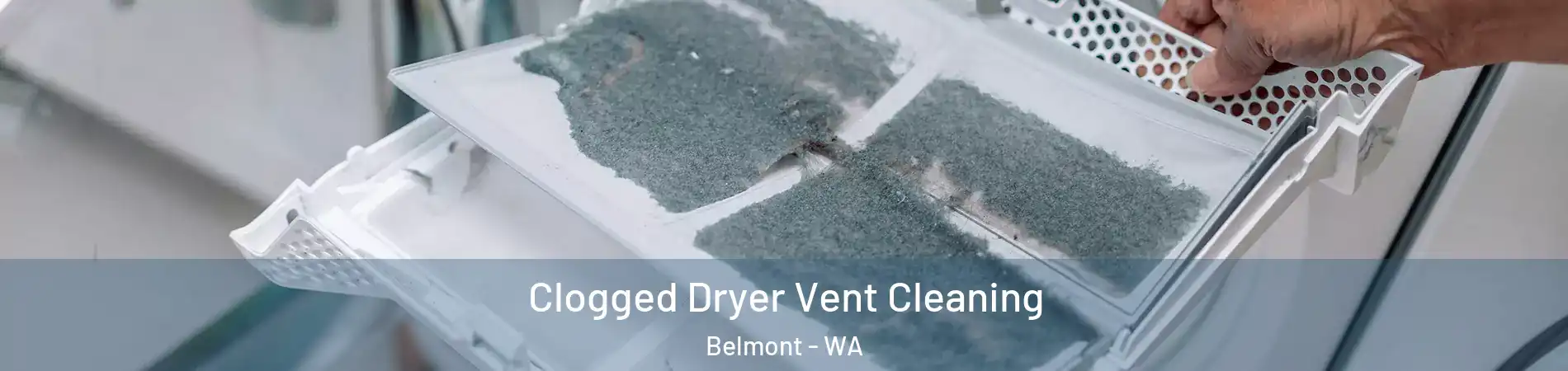 Clogged Dryer Vent Cleaning Belmont - WA