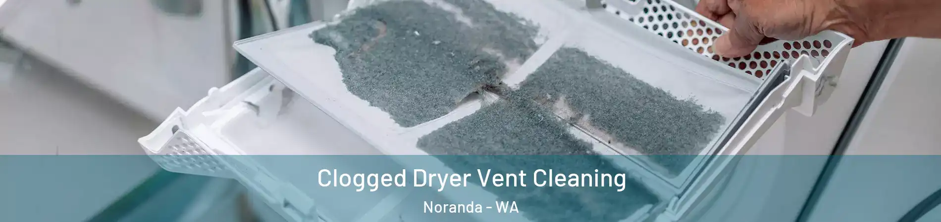 Clogged Dryer Vent Cleaning Noranda - WA