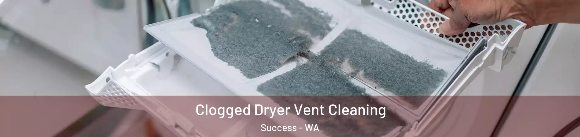Clogged Dryer Vent Cleaning Success - WA