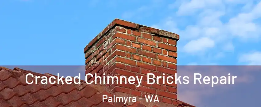 Cracked Chimney Bricks Repair Palmyra - WA