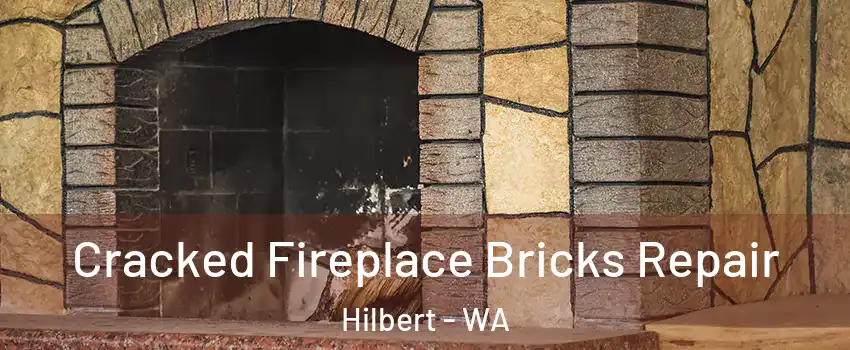 Cracked Fireplace Bricks Repair Hilbert - WA