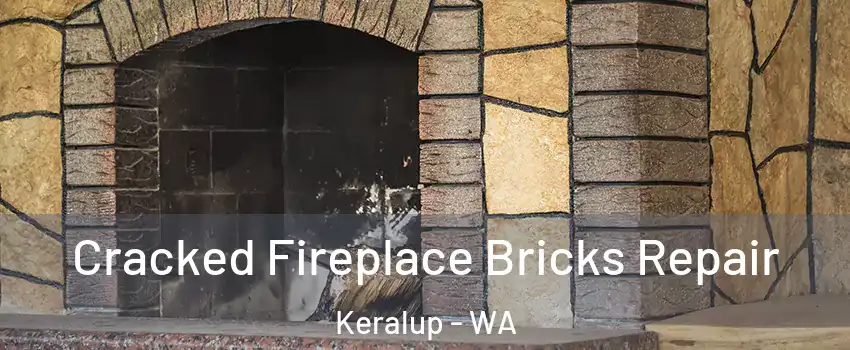 Cracked Fireplace Bricks Repair Keralup - WA