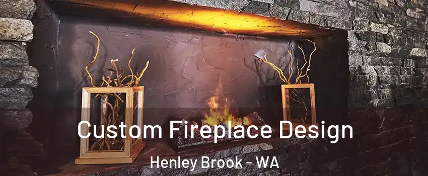 Custom Fireplace Design Henley Brook - WA