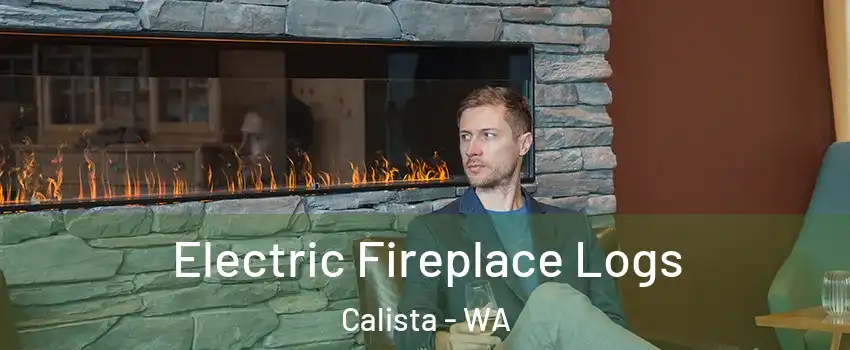 Electric Fireplace Logs Calista - WA