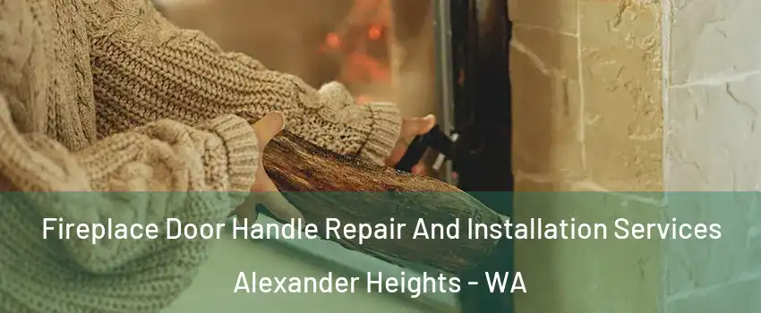 Fireplace Door Handle Repair And Installation Services Alexander Heights - WA