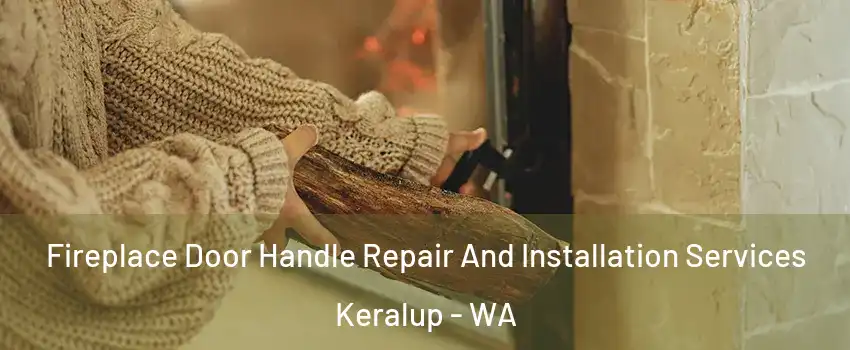 Fireplace Door Handle Repair And Installation Services Keralup - WA