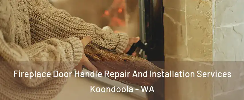 Fireplace Door Handle Repair And Installation Services Koondoola - WA
