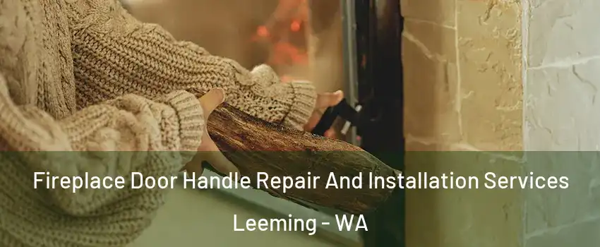 Fireplace Door Handle Repair And Installation Services Leeming - WA