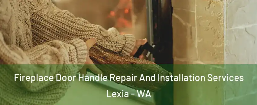 Fireplace Door Handle Repair And Installation Services Lexia - WA