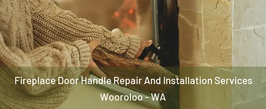 Fireplace Door Handle Repair And Installation Services Wooroloo - WA
