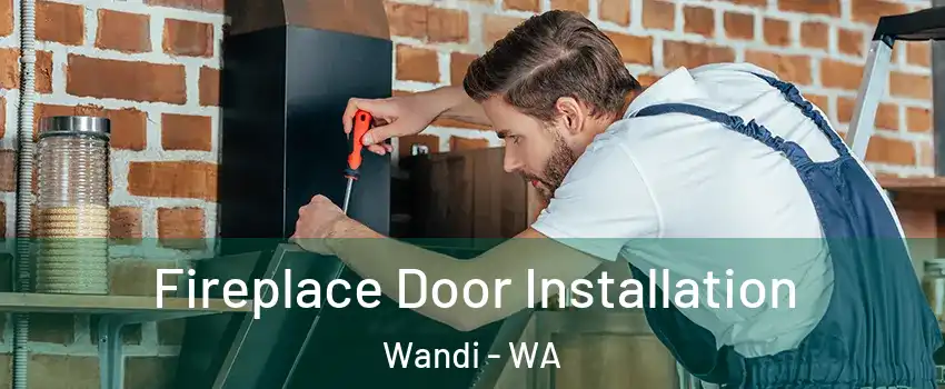 Fireplace Door Installation Wandi - WA