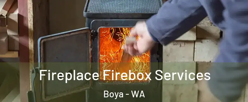 Fireplace Firebox Services Boya - WA