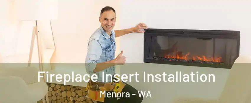 Fireplace Insert Installation Menora - WA
