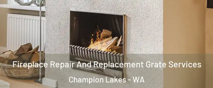 Fireplace Repair And Replacement Grate Services Champion Lakes - WA