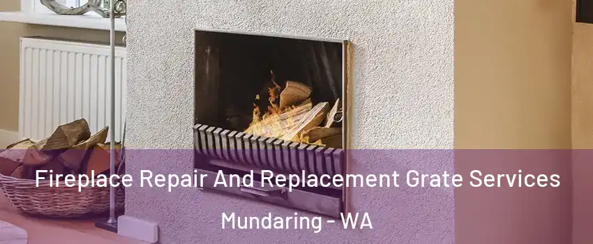 Fireplace Repair And Replacement Grate Services Mundaring - WA