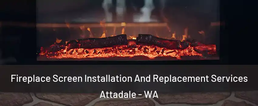 Fireplace Screen Installation And Replacement Services Attadale - WA