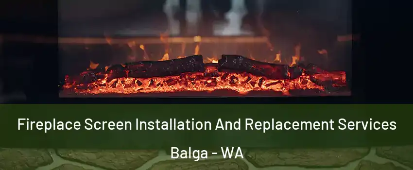 Fireplace Screen Installation And Replacement Services Balga - WA