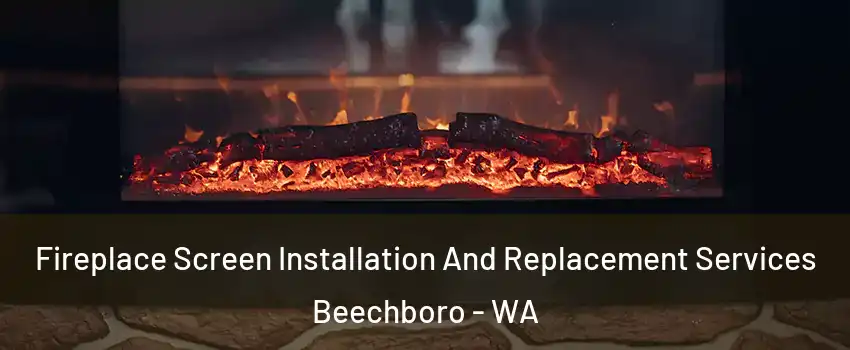 Fireplace Screen Installation And Replacement Services Beechboro - WA