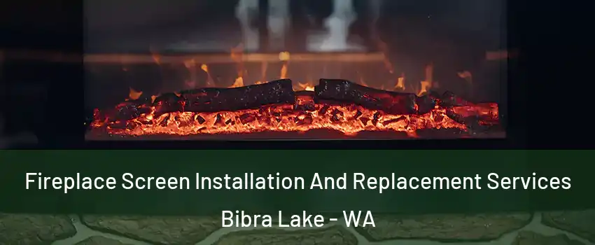 Fireplace Screen Installation And Replacement Services Bibra Lake - WA