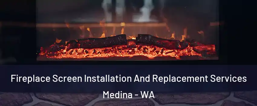 Fireplace Screen Installation And Replacement Services Medina - WA