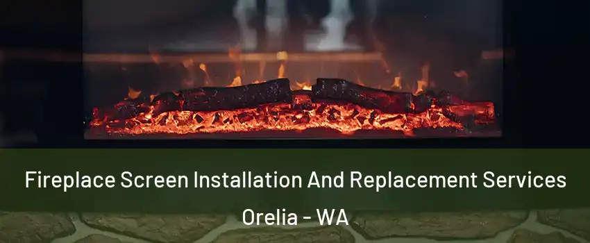 Fireplace Screen Installation And Replacement Services Orelia - WA