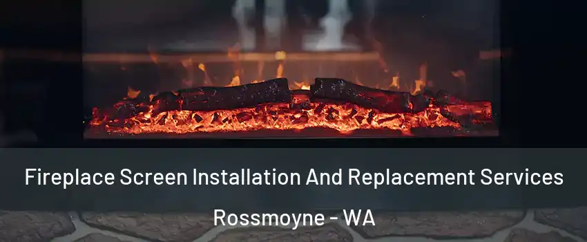 Fireplace Screen Installation And Replacement Services Rossmoyne - WA