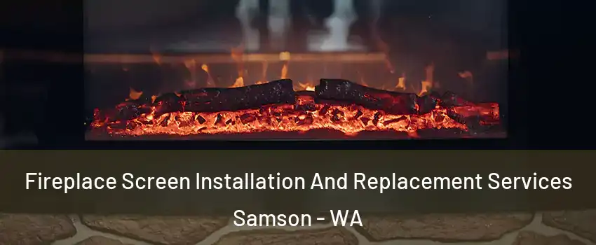 Fireplace Screen Installation And Replacement Services Samson - WA