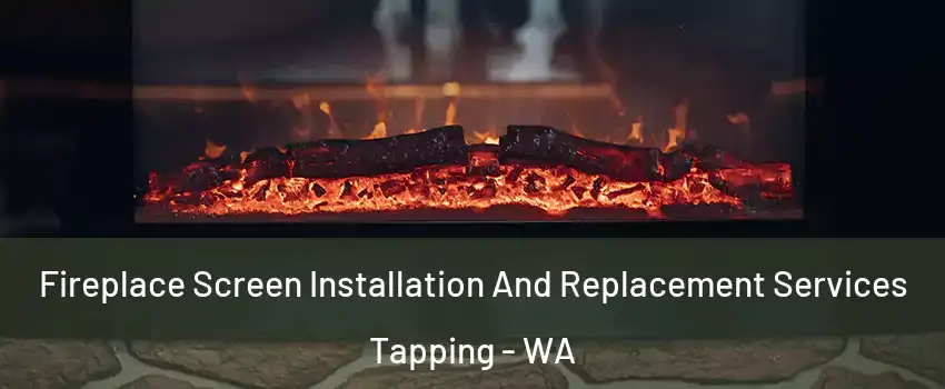 Fireplace Screen Installation And Replacement Services Tapping - WA