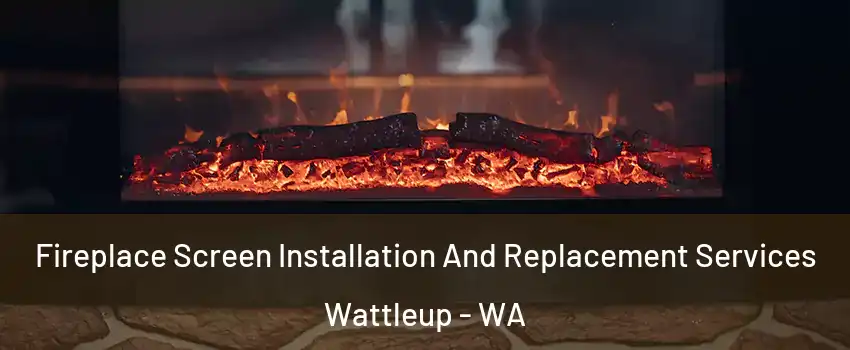 Fireplace Screen Installation And Replacement Services Wattleup - WA