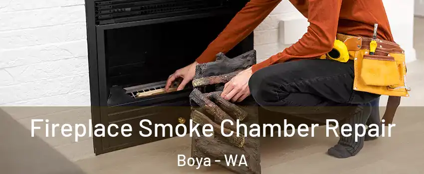 Fireplace Smoke Chamber Repair Boya - WA