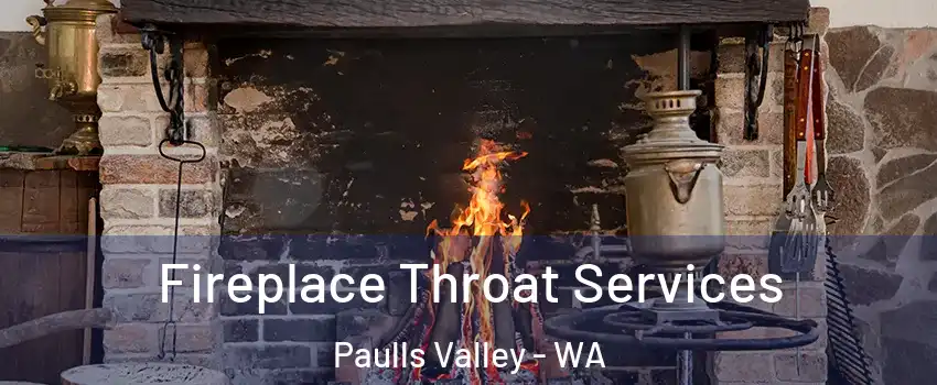 Fireplace Throat Services Paulls Valley - WA