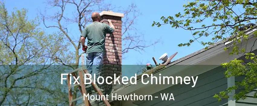 Fix Blocked Chimney Mount Hawthorn - WA