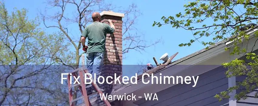 Fix Blocked Chimney Warwick - WA