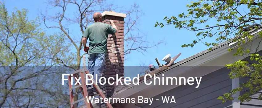 Fix Blocked Chimney Watermans Bay - WA