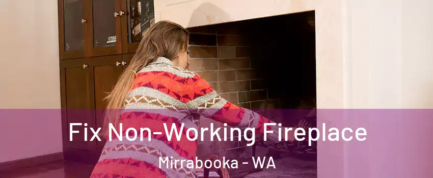 Fix Non-Working Fireplace Mirrabooka - WA