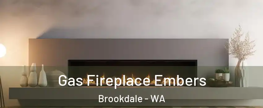 Gas Fireplace Embers Brookdale - WA