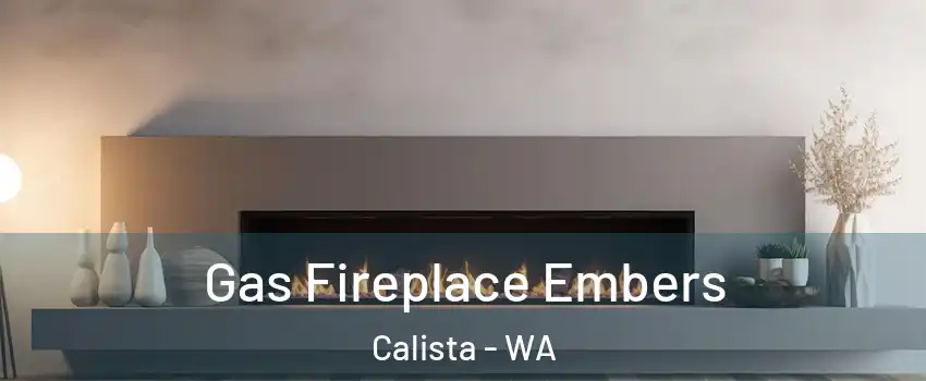 Gas Fireplace Embers Calista - WA