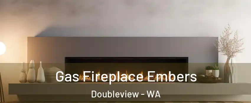 Gas Fireplace Embers Doubleview - WA