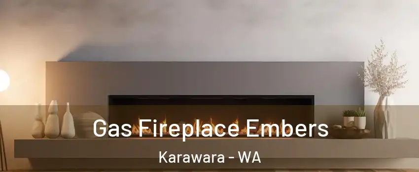 Gas Fireplace Embers Karawara - WA