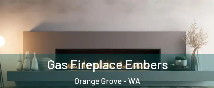 Gas Fireplace Embers Orange Grove - WA