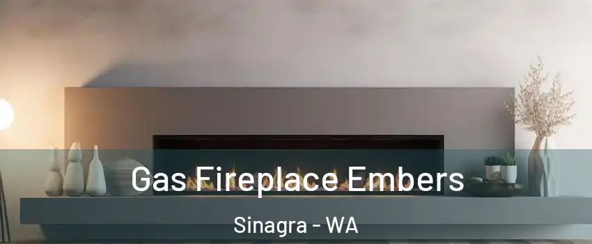 Gas Fireplace Embers Sinagra - WA