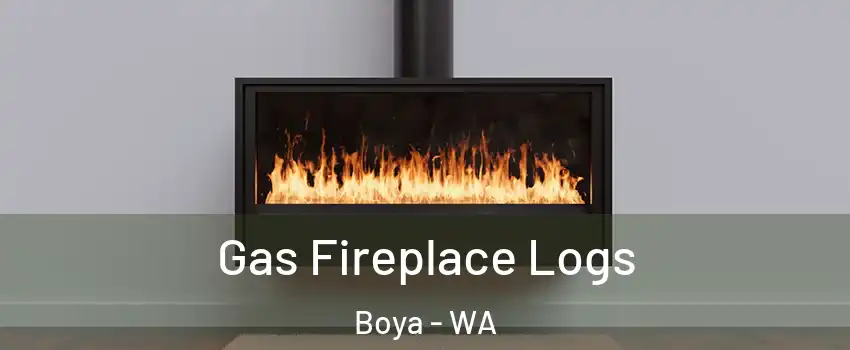 Gas Fireplace Logs Boya - WA