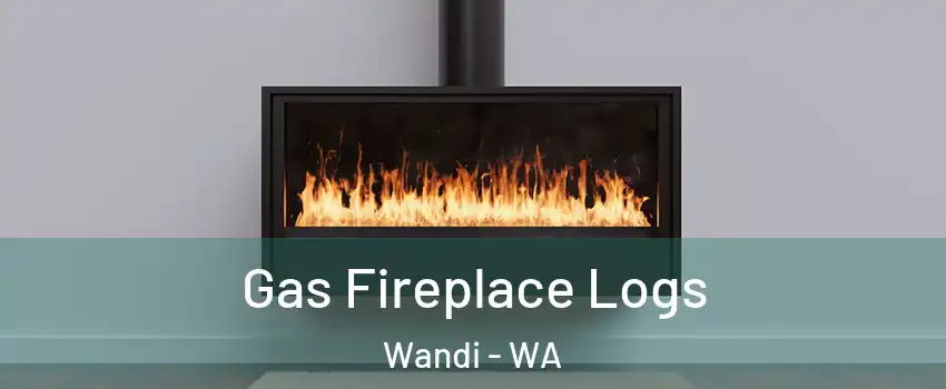 Gas Fireplace Logs Wandi - WA