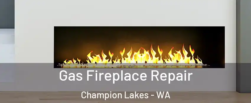 Gas Fireplace Repair Champion Lakes - WA