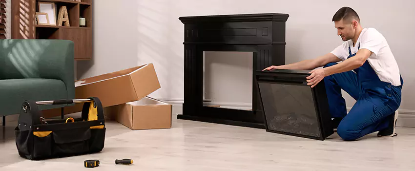 Old Rusted Metal Fireplace Repair And Replacement in Perth, WA